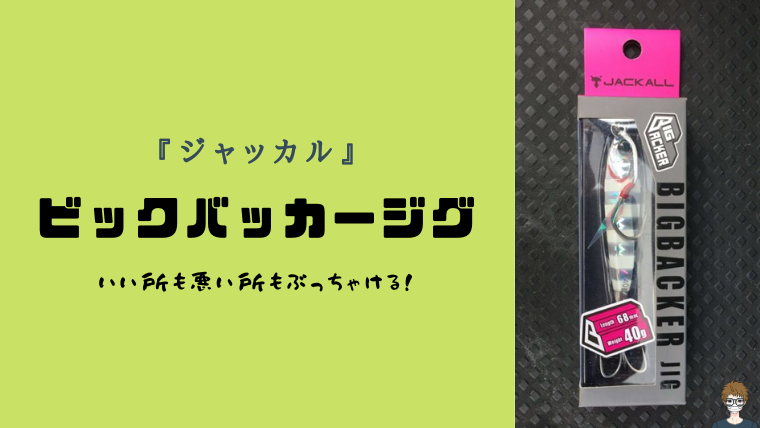 ビックバッカージグのインプレ記事のアイキャッチ画像