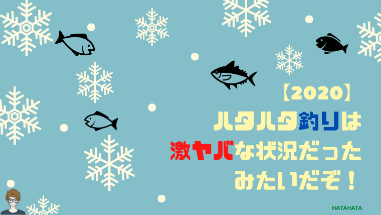 2020年のハタハタ釣りは悲惨だった|アイキャッチ画像